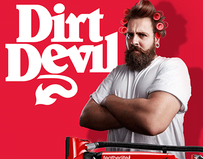Dirt Devill vacuums promo campaign