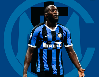 Diseño y Wallpaper de Romelu Lukaku en Inter