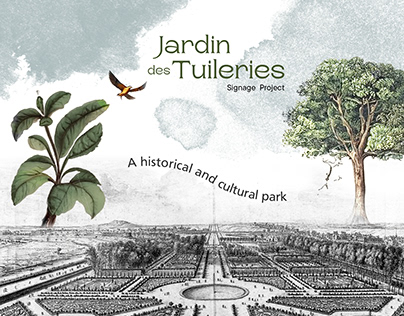 Signage Project for Jardin des Tuileries