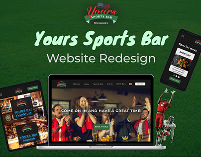 Yours Sports Bar-Redesign