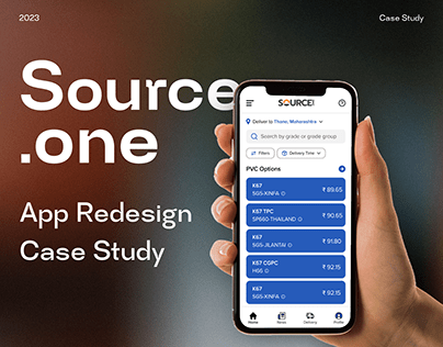 Source.One App Redesign Case Study
