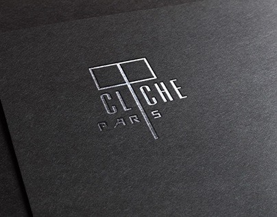Cliché Paris Logo design