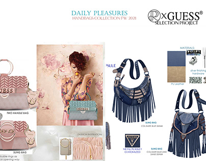 Handbags project design for GUESS