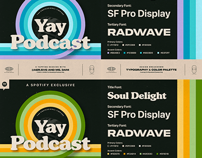 YAY Podcast | Spotify Podcast Cover - Design Practice