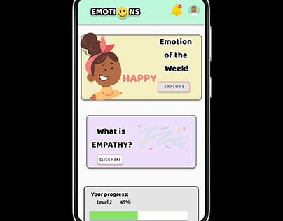 Emotions: An app that teaches kids about emotions