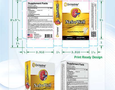 NefroWell Medicine Soft Gels Box (IFC)
