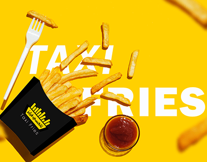 Taxi Fries - Brand and visual identity