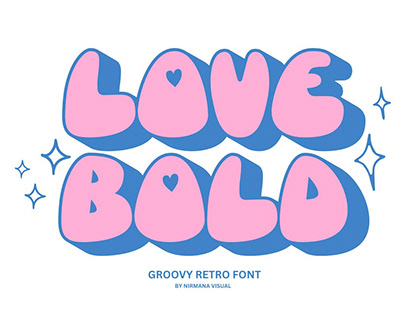 Love Bold - Display Font