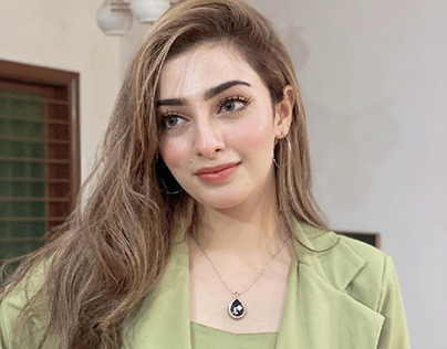 Nawal Saeed Looks Elegant in Green Outfit