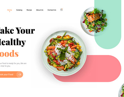 Food App Web design