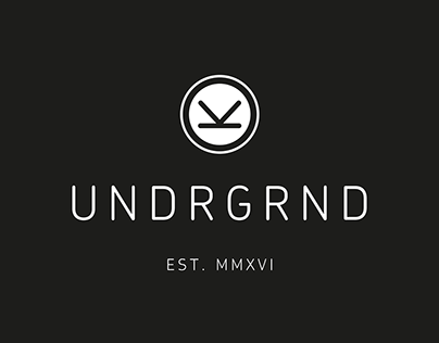 Branding - UNDRGRND | EST. MMXVI