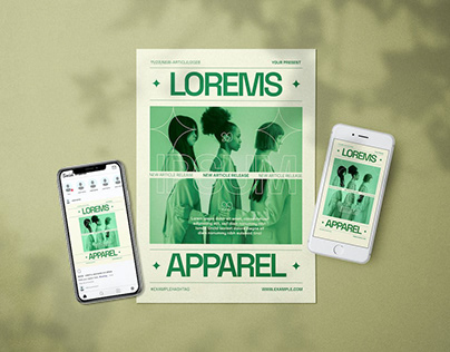 Fashion Apparel Launch - Flyer Media Kit