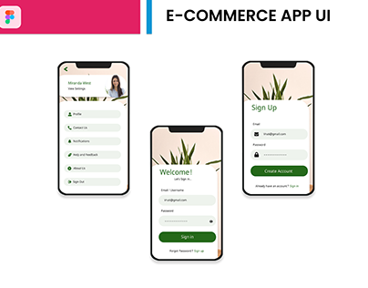 Ecommerce App UI Design