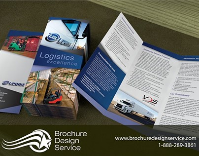 Tri-Fold Brochure Design - Logistics Industry