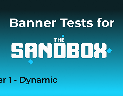 Banner tests - The Sandbox
