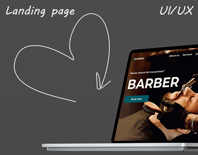 Landing page BarderShop