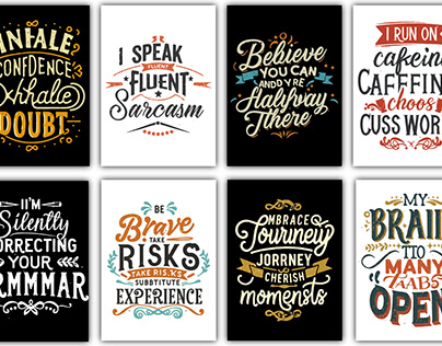 Unique Custom Typography Graphic T-shirt Design 04