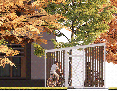 BICYCLE PARKING FOR STUDENT CITY