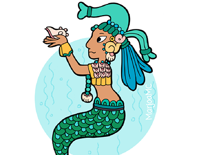 Mayan mermaid