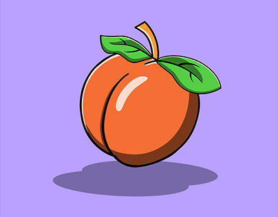 Smooth Illustrated Peach