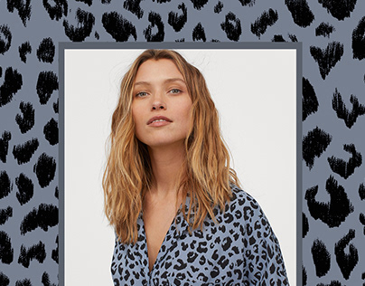 Graphic leopard - for H&M