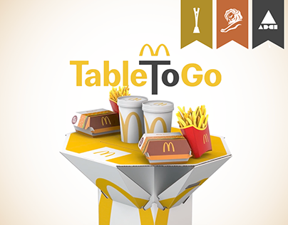McDonald's TableToGo - Design Week 2023