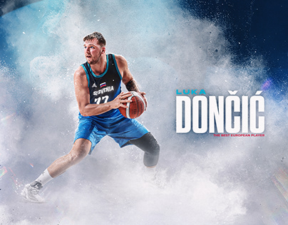 Luka Doncic Slovenia Basketball Artwork