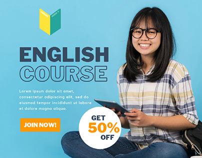 ENGLISH COURSE 50% Off