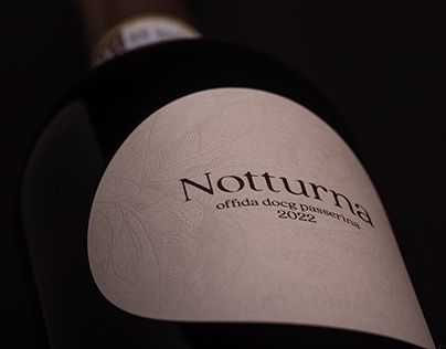 Notturna - Label design