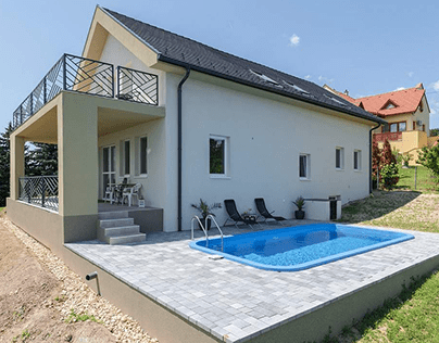 Neues Haus am Balaton zu verkaufen