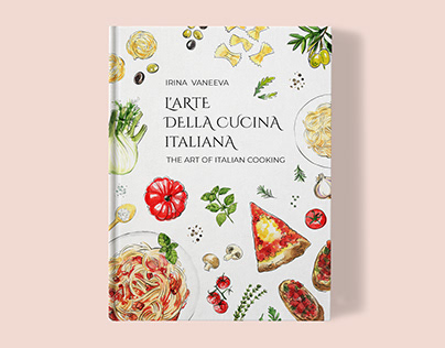 Illustrations for a book about Italian cuisine