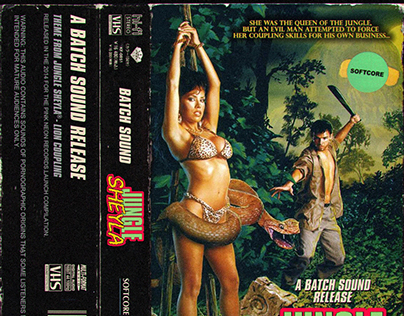 "Jungle Sheyla" single digital tape cover