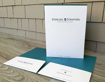 Sterling Stanford Presentation Folder