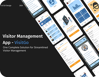 Visitor Management System app - UI/UX Design