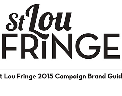 2015 St Lou Fringe Brand Guide