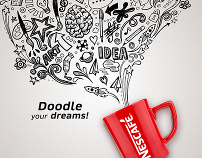 Nescafe - Doodle your dreams Illustrations