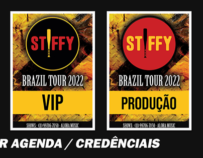 Tour Kit - Stiffy Band Brazil Tour 2022 (Alemanha)