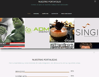 Diseño de página web para AeQuo