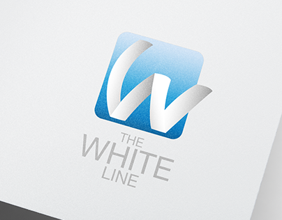 THE WHITE LINE Logo design