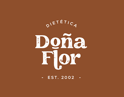 Diseño de Identidad Visual para Dietética Doña Flor