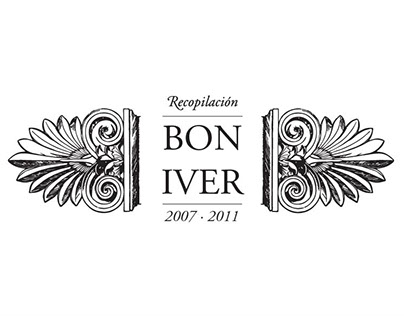 Packaging y diseño recopilatorio Bon Iver