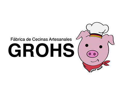 Creación de logo para "Cecinas Grohs"