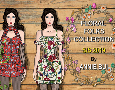 Floral Folks S/S 2019 CAD FASHION COLLECTION