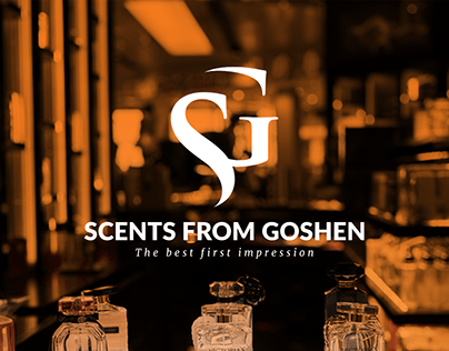 Logo Design, Scents from Goshen, a Scents retail brand