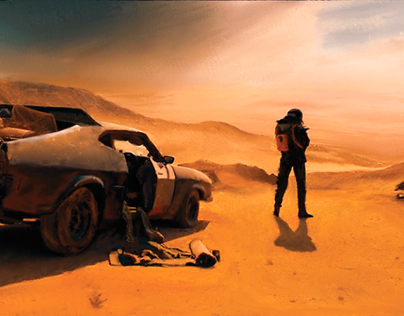 Mad Max: Fury Road- Painted Fan Art