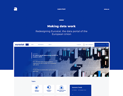 Making data work: Redesigning Eurostat, the EU data hub