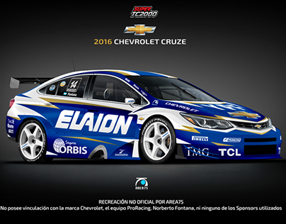 2016 Chevrolet New Cruze Super TC2000: Recreación