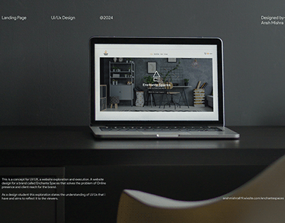 Project thumbnail - Enchanté Spaces Website Design