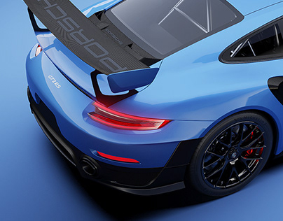 Project thumbnail - Porsche 911 GT2 RS - CGI (Blender Cycles)