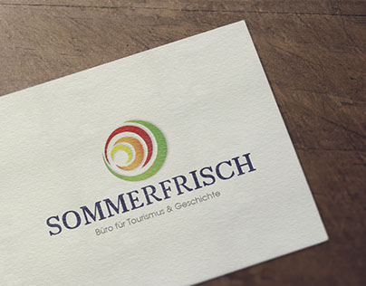 Logo et carte de visite Sommerfrisch (2017)